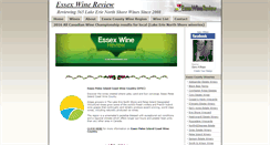 Desktop Screenshot of essexwinereview.com