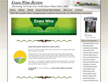 Tablet Screenshot of essexwinereview.com
